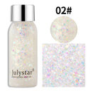 Crushed Diamond Glitter Dazzling Performance Stage Nightclub Makeup Sequins Eyeshadow Makeup - V.I.P Digital Presence