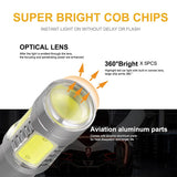 NLpearl 2x Signal Lamp 1156 LED BA15S P21W BAU15S PY21W Auto Turn Signal Light 12V COB 1157 BAY15D P21/5W LED Brake Stop Lamps - V.I.P Digital Presence
