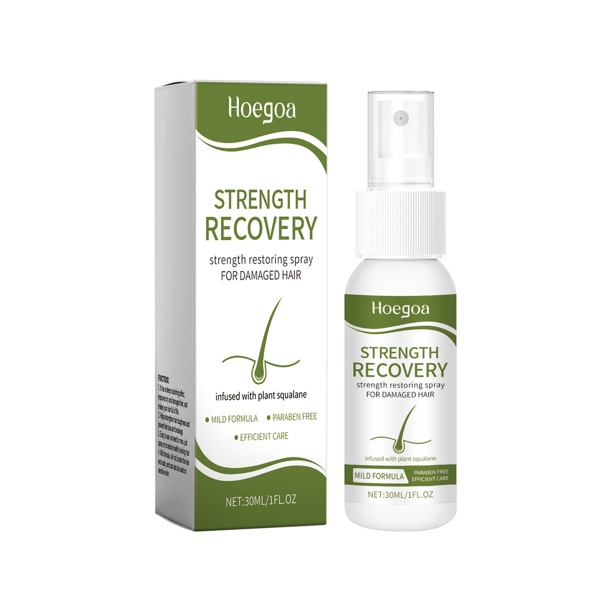 Leave-In Repair Hair Spray Nourishes Hair With Natural, Fluffy, Silky And Glossy Leave-In Hair Spray - V.I.P Digital Presence