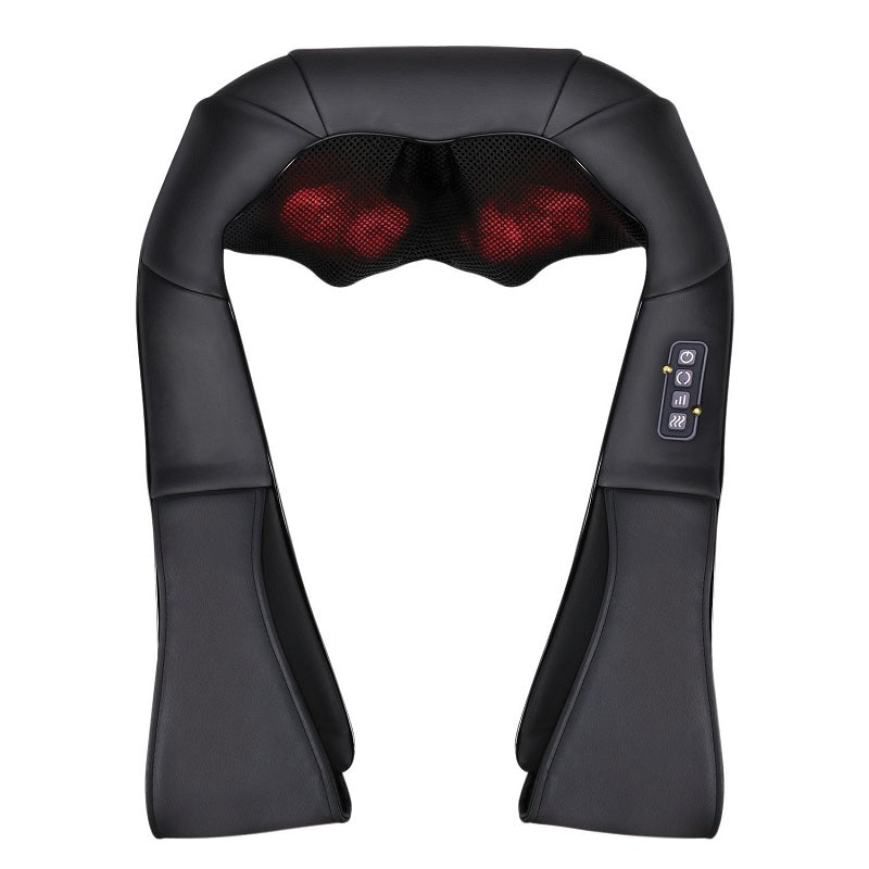 LUYAO LY-580A+1 shiatsu deep kneading heated Neck shoulder back body massager massage belt shawl massage machine - V.I.P Digital Presence