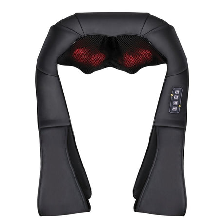 LUYAO LY-580A+1 shiatsu deep kneading heated Neck shoulder back body massager massage belt shawl massage machine - V.I.P Digital Presence