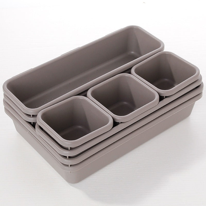 8pcs/set Adjustable Drawer Organizer Box Trays Make Up Cosmetics Sundries Divider Holder Kitchen Bathroom Closet Jewellery Box - V.I.P Digital Presence