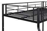 Metal Twin over Full Bunk Bed/ Heavy-duty Sturdy Metal/ Noise Reduced/ Safety Guardrail/ CPC Certified/ No Box Spring Needed - V.I.P Digital Presence