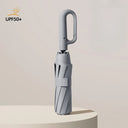Men's and Women's Sunshade Umbrella Automatic Ring Umbrella Rain and Sun Protection UV Folding - V.I.P Digital Presence