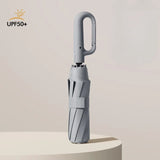Men's and Women's Sunshade Umbrella Automatic Ring Umbrella Rain and Sun Protection UV Folding - V.I.P Digital Presence