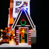 Building block lighting compatible with LEGO winter Christmas series 10267 gingerbread house LED remote control lighting - V.I.P Digital Presence