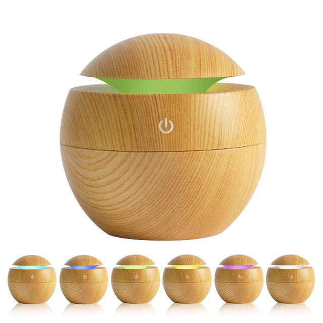 USB Aroma Essential Oil Diffuser Ultrasonic Cool Mist Humidifier Air Purifier 7 Color Change LED Night light for Office Home - V.I.P Digital Presence