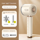 Fuzz Trimmer with Digital Display for Home Use, Rechargeable Sweater Defuzzer and Hair Remover 2-in-1 - V.I.P Digital Presence