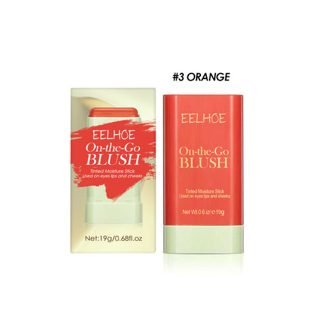 Blush Stick Lightweight Natural Nude Makeup Brightening And Contorting Three-Dimensional Highlight Delicate Waterproof Multi-Functional Blush Stick - V.I.P Digital Presence