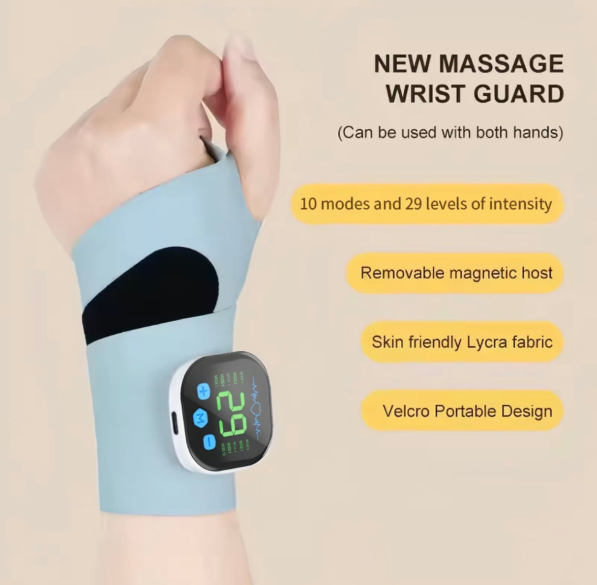 PulseEase Wrist Massager