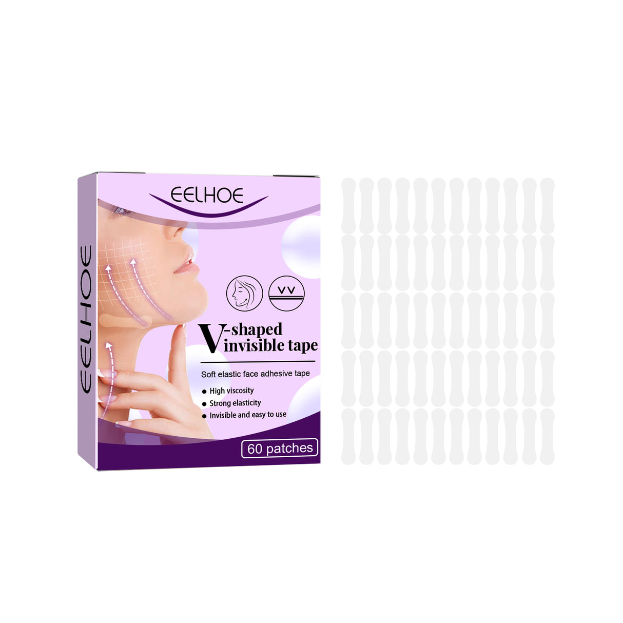 Facial Lifting Patch, Lift Face Double Chin V Face Melon Seed Face Invisible Lifting Patch - V.I.P Digital Presence