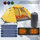 Winter Leg Warmers Foot Warmers Smart Heating Cold Proof Sleeping Bag Pad Outdoor Camping Portable Charging Heating Pad - V.I.P Digital Presence