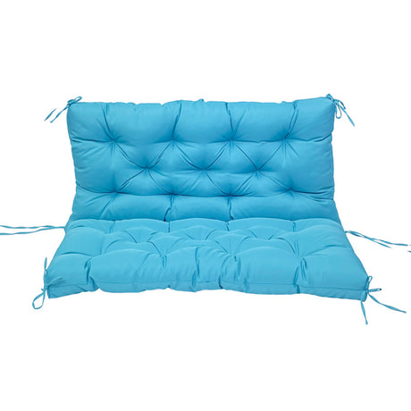 Outdoor 2/3-seater bench/swing cushions: thickened, with backrest, waterproof. - V.I.P Digital Presence