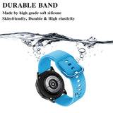 Suitable for Samsung Galaxy Watch Active2 Solid Color Silicone Strap 20/22mm Universal Strap - V.I.P Digital Presence