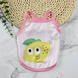 Pet supplies pet clothes cute fruit camisoles tank tops breathable pet sunscreen mosquito and insect repellent products - V.I.P Digital Presence