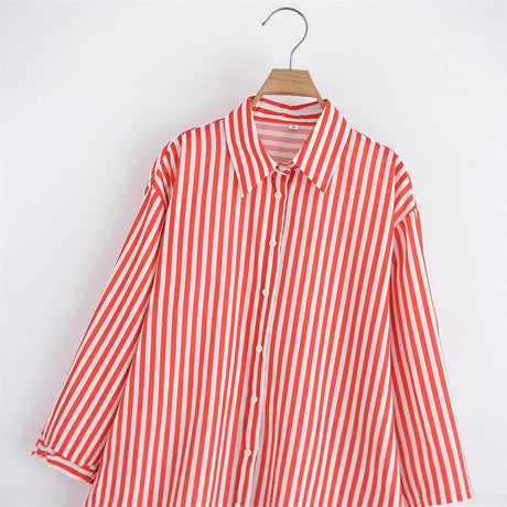 Long-Sleeved Fashion Loose Casual Design Sense Shirt Top - V.I.P Digital Presence