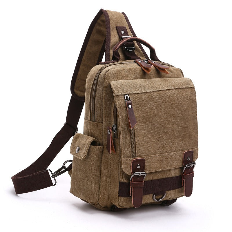 Canvas Backpack Men Travel Back Pack Multifunctional Shoulder Bag for Women Laptop Rucksack School Bags Female Daypack - V.I.P Digital Presence