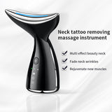 Neck Beautifying Instrument Fishtail Neck Massage To Remove Fine Lines With Color Light Micro Current Can Heat Swan Neck Electric Massage - V.I.P Digital Presence