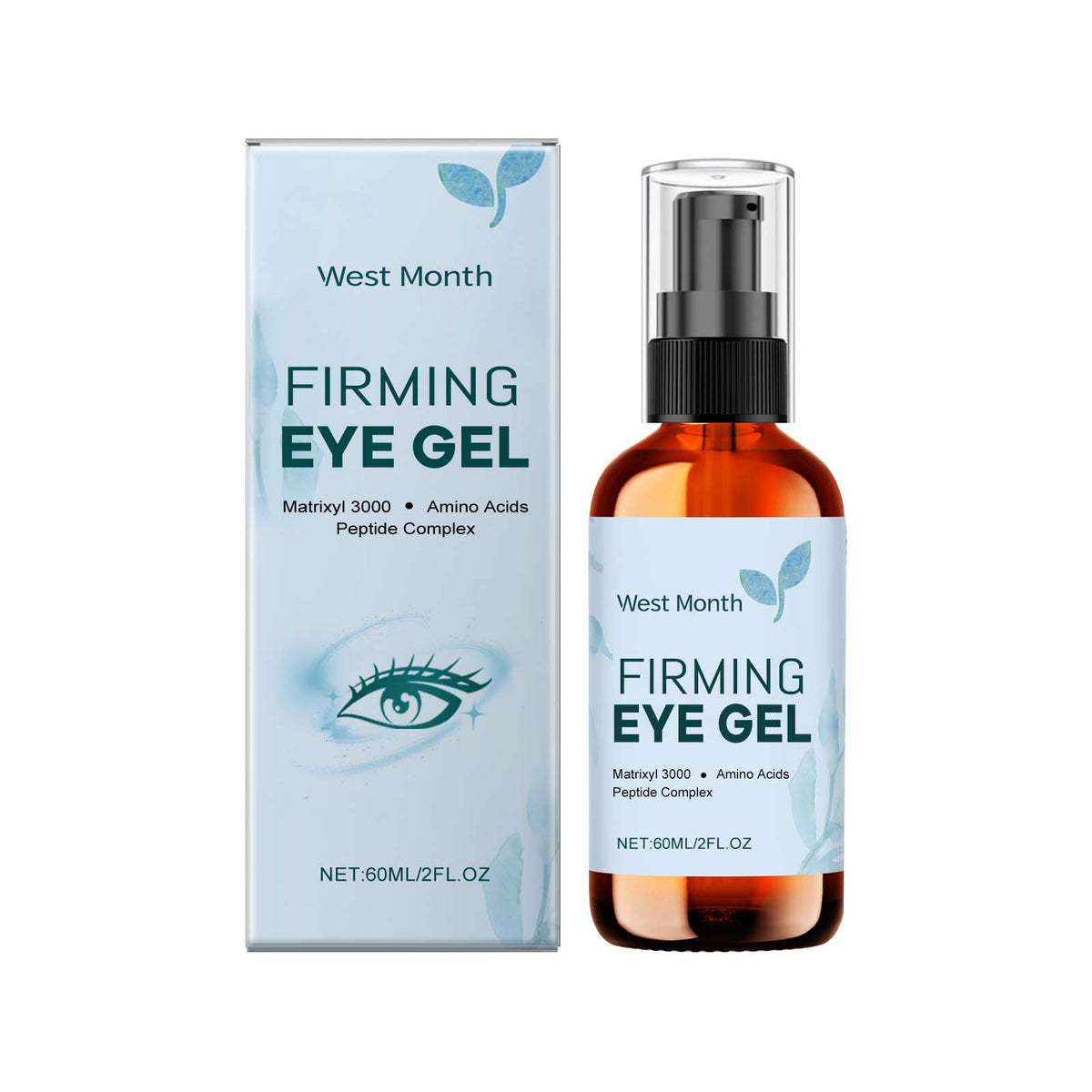 Gel para el cuidado de los ojos: reafirma la piel de los ojos, hidrata y reduce las líneas finas alrededor de los ojos.