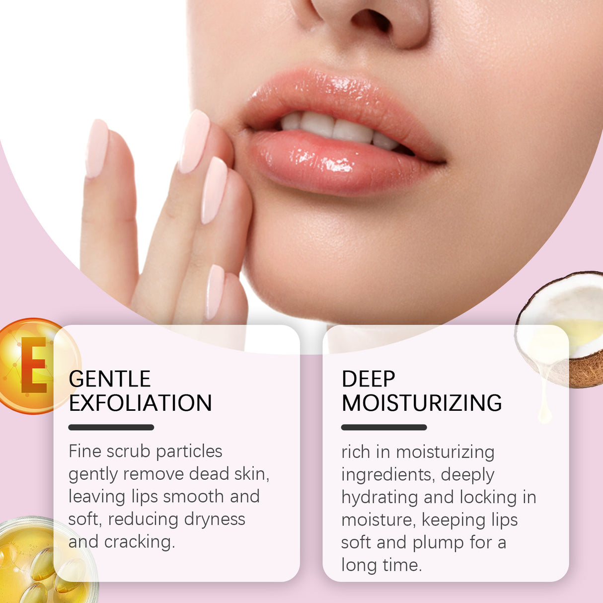 Lip Scrub, Gentle Exfoliating And Hydrating Care Moisturizing And Tender Lip Scrub - V.I.P Digital Presence