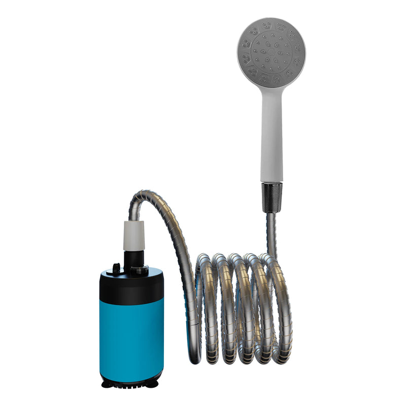 Portable Shower Camping Outdoor Shower Handheld Electric Shower Battery Powered Compact Handheld Rechargeable Camping Showerhe - V.I.P Digital Presence