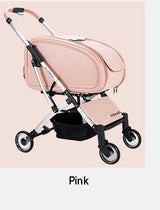 Fashionable Pet Dog Cats Four Wheeled Cart Lightweight Foldable Separable When Going Out Small Medium-Sized Pets Dog Stroller - V.I.P Digital Presence