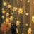 Snowflake ice strip curtain light, holiday decoration light, Christmas snowflake colored light, LED star curtain light string - V.I.P Digital Presence