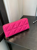 PU Leather Solid Color Wallet - V.I.P Digital Presence