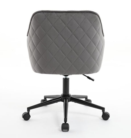 Velvet Office Desk Chair, Modern Home Desk Chair with Wheels , Vanity Chairs for Living Room, Bedroom,Study Room - V.I.P Digital Presence