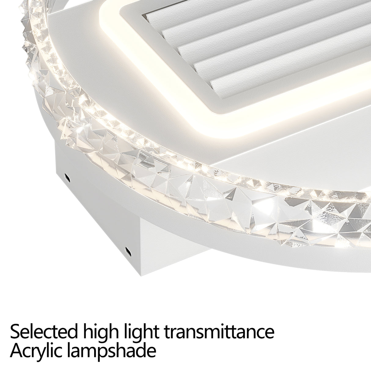 Bladeless Fan Lamp With Lights Dimmable  LED - V.I.P Digital Presence