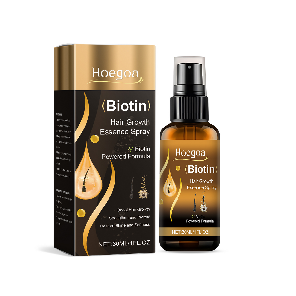 Hair Treatment Spray Strengthens Hair, Nourishes Scalp, Takes Care Of Frizz, Softens And Brightens - V.I.P Digital Presence