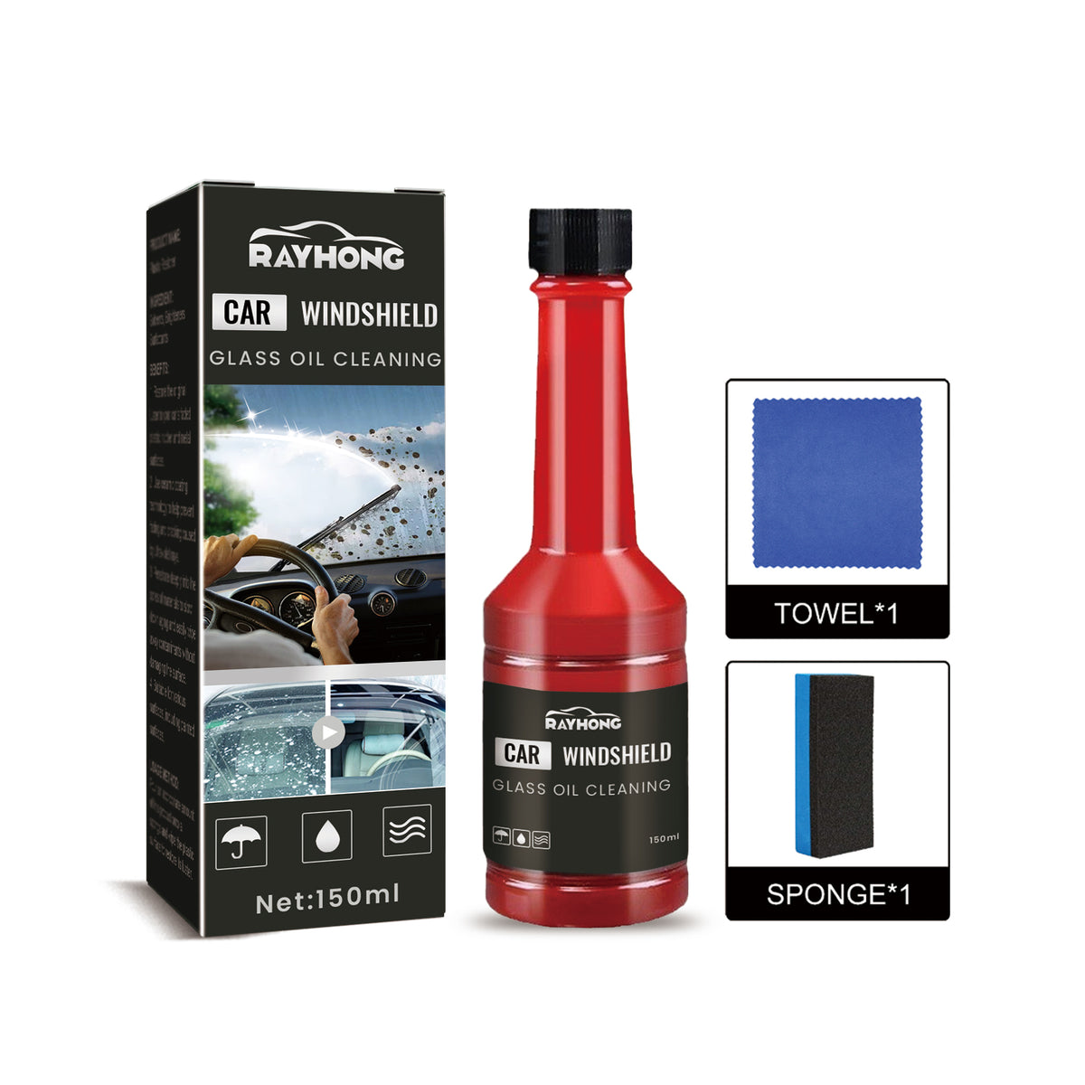 Car Windshield Cleaner, Car Windshield Cleaning Stains Rainproof And Fogging Cleaner - V.I.P Digital Presence