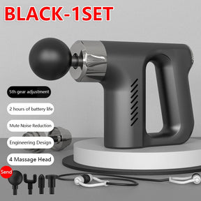 New Intelligent High Frequency Massage Gun Electric Deep Tissue Muscle Relaxation Fitness Body Massager Fascia Gun - V.I.P Digital Presence