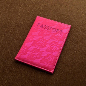 Luxury Elegant Women Passport Cover Pink World Universal Travel Passport ticket holder Cover on the Passport Case passport pouch - V.I.P Digital Presence