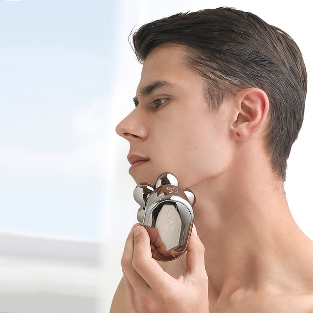 New Wireless Rechargeable Shaver 7 Heads 7D Shaving Haircut Razor Multifunctional - V.I.P Digital Presence