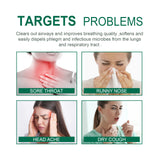 Organic Herbal Lung Cleanse Repair Patch, Relieve Nasal Discomfort Nasal Cleansing Repair Body Care - V.I.P Digital Presence
