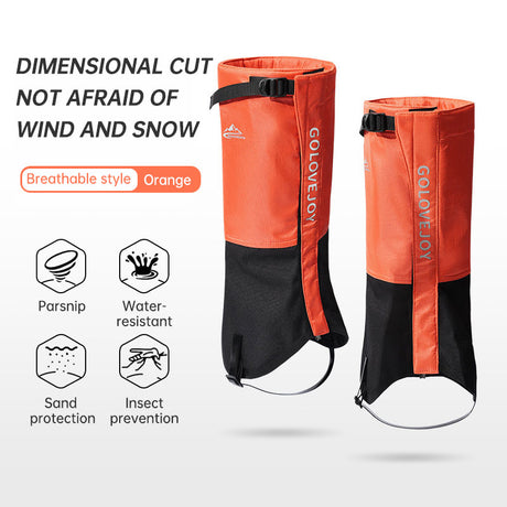 Hiking Skiing Leg Guard Foot Cover Men and Women Winter Outdoor Cold Warm Thickening Waterproof Wear-resistant Leg Cover - V.I.P Digital Presence