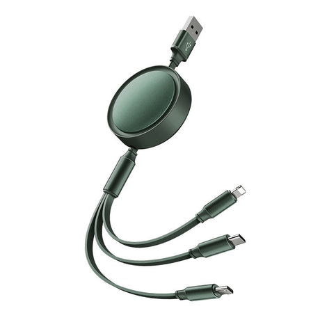 Neutral one to three data cable fast charging extension cable charging cable three in one data cable - V.I.P Digital Presence