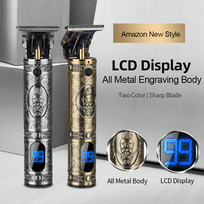 Oil Head Hair Clippers Hair Clippers Electric Hair Clippers Shave t9 Engraving Electric Hair Clippers - V.I.P Digital Presence