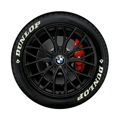 【 Font Set 】 Car Tire Stickers Tire Letter Stickers English Letter 3D Stereoscopic Stickers - V.I.P Digital Presence