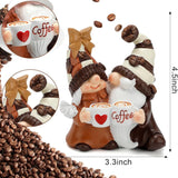 Christmas Coffee Double Dwarf Resin Crafts Decoration Home Decor Desktop Gift Lover - V.I.P Digital Presence