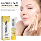Crema reafirmante facial, aclara líneas finas y arrugas, reafirma y suaviza la piel, crema antiedad hidratante e iluminadora.