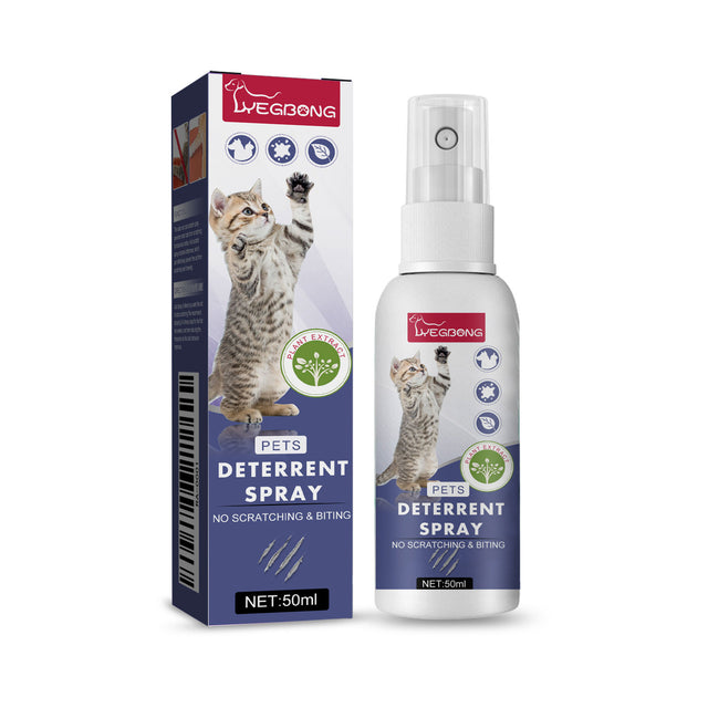 Pet Anti-Scratch Spray Exclusion Zone Set Up Spray Cat And Dog Scratching Door Sofa Anti-Scratch Solution - V.I.P Digital Presence