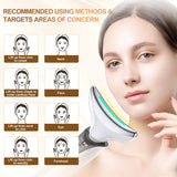 Hot Sell Skin Rejuvenation Tightening Anti-aging Face Neck Lifting Massager Led Photon Therapy Face And Neck Lifting Device - V.I.P Digital Presence