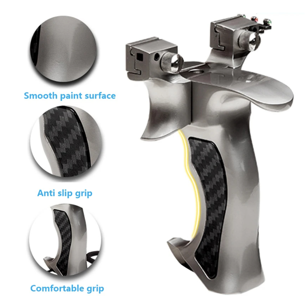 Titanium Alloy Slingsshot Integrated Clip Extended Hand Guard Cover Outdoor Hunting And Shooting Competitive Slingshot - V.I.P Digital Presence