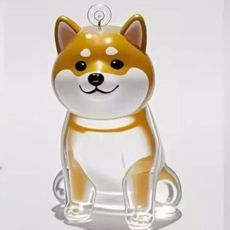 A transparent DIY pet hair memorial keychain box, a sweet keepsake for dog lovers. - V.I.P Digital Presence