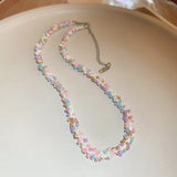 Titanium Steel Rice Bead Necklace - V.I.P Digital Presence