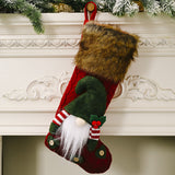 Christmas decoration products, faceless doll plush Christmas socks, creative faceless doll gift socks, elderly socks - V.I.P Digital Presence
