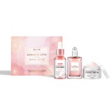 Caja de regalo para el cuidado de la piel "Romantic Pleasure" rosa, con fragancia romántica hidratante para el cuidado corporal.