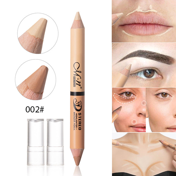 Meinuo New One-Stroke Dual-Use Double-Headed Shading Pen High-Gloss Pen Wood Can Be Sharpened - V.I.P Digital Presence